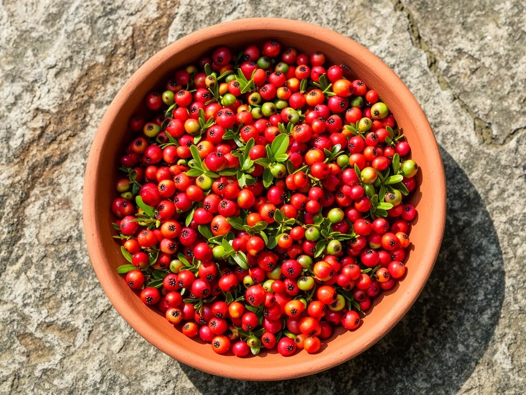 Frutos rojos y bayas colombianas